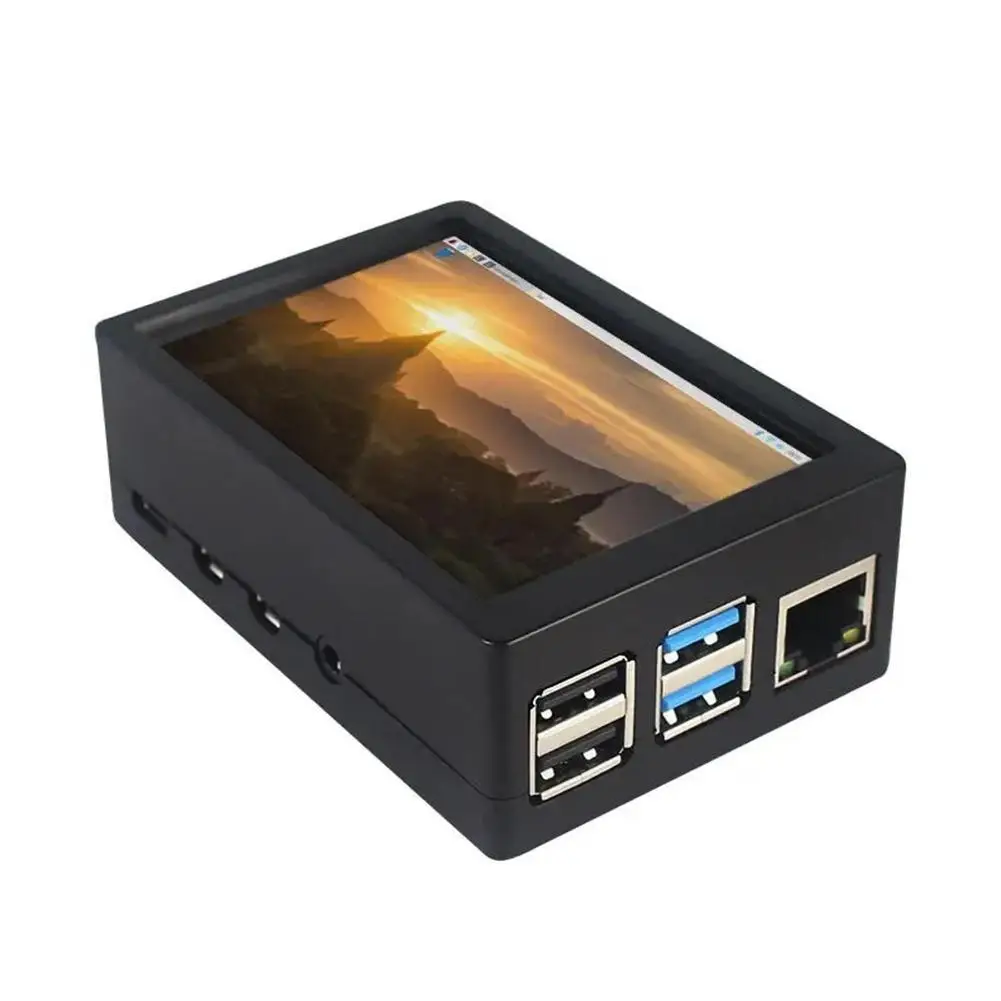 SOLLED 3 5 дюймовый Tft 480*320 50fps Сенсорный Экран Дисплей Чехол для Raspberry Pi 4 Модель B -