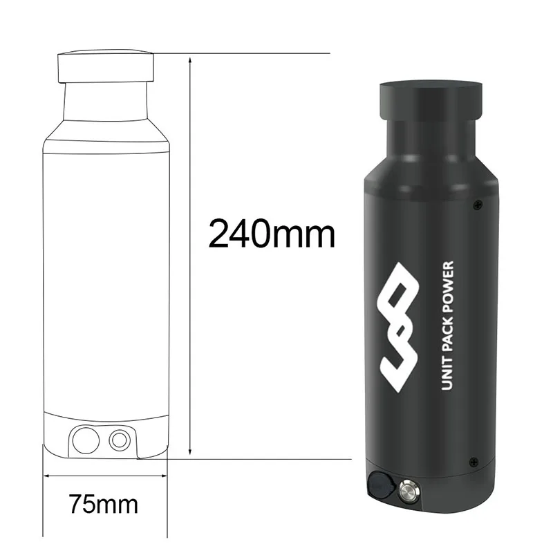 Мини-бутылка 36V 10.5Ah 36 вольт 7Ah Sanyo/samsung батарея для электровелосипеда с USB+ держатель для 500W 250W 8Fun BBS01 BBS02 Tsdz2 мотор - Цвет: 36V 7Ah Samsung