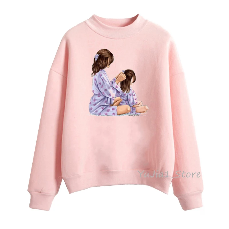 Y33004 P Vogue Super Mom Толстовка kawaii с графическим принтом sudadera mujer super mama толстовка с капюшоном Женская Толстовка Зимняя розовая одежда уличная одежда - Цвет: Y33004 P