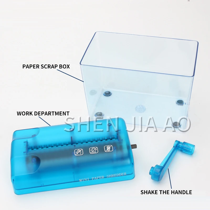 Маленький мини-измельчитель Настольный ручной измельчитель A6 офисный домашний