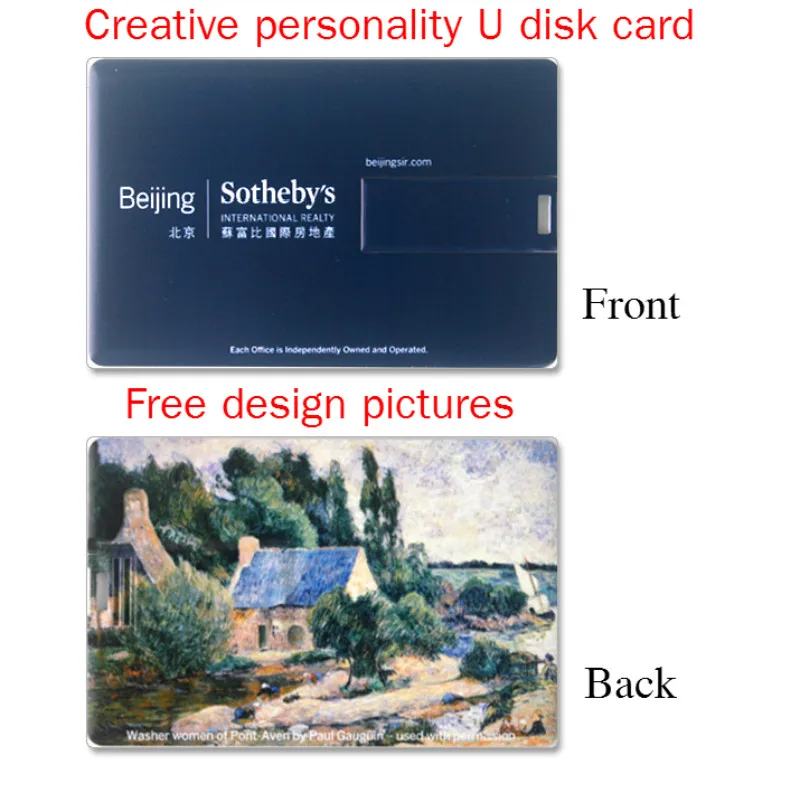 50 Фото/Lot Реального 4 Г/8 Г/16 Г/32 Г Банк Кредитная Карта Форма USB Flash Drive Ручка Memory Stick