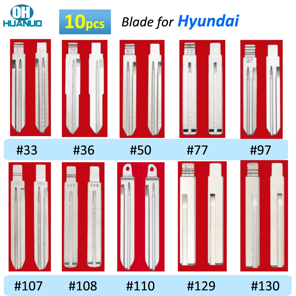 Распродажа! 10 шт. #33 #36 #50 #77 #97 #107 #108 #110 #129 #130 для Hyundai I30 I35 Sonata Elantra Flip KD Автомобильный