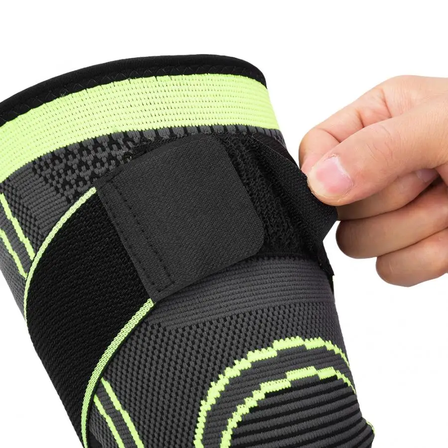 Эластичный наколенник вязаные дышащие наколенники защитные для упражнений на