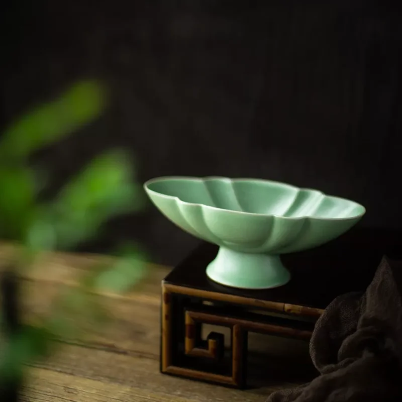 Китайский чай династия песен Ying Qing (Celadon) кунгфу чайные чашки лодка стиль