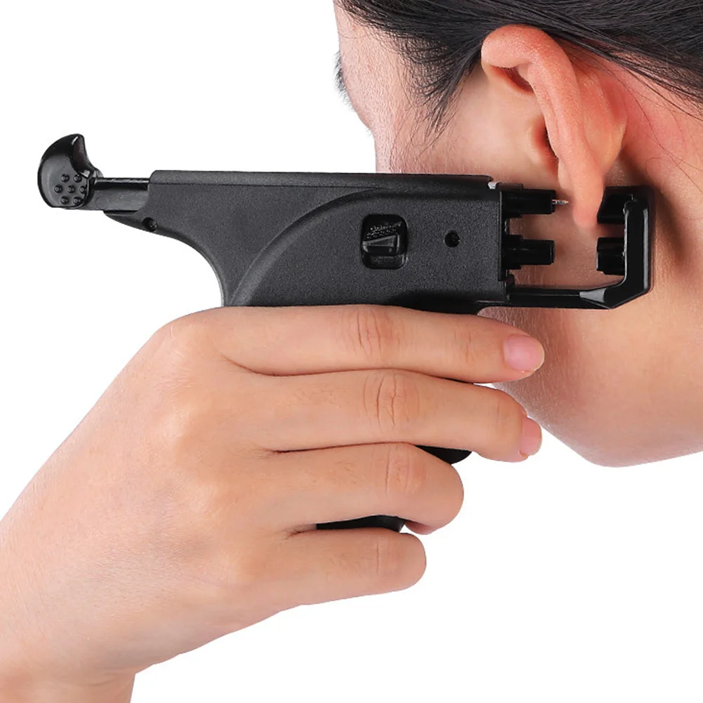 Профессиональный Пистолет Для Пирсинга Ушей набор инструментов со стальными