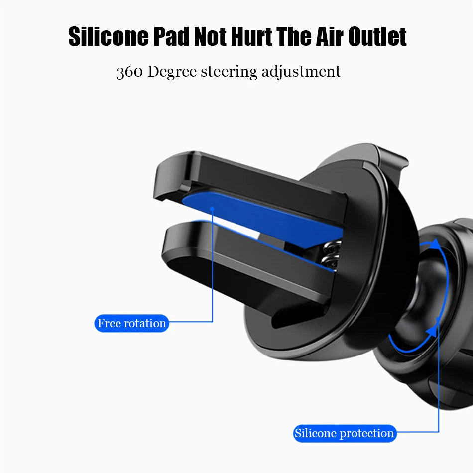 Универсальный автомобильный держатель для телефона iPhone X XS Max Samsung Huawei с