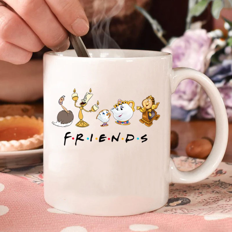 

Environmental Protection Stand Mug Christmas Gift For Colleagues Ceramic Cup Coffee Cups Animal Picture Gifts For Friends Mugs
