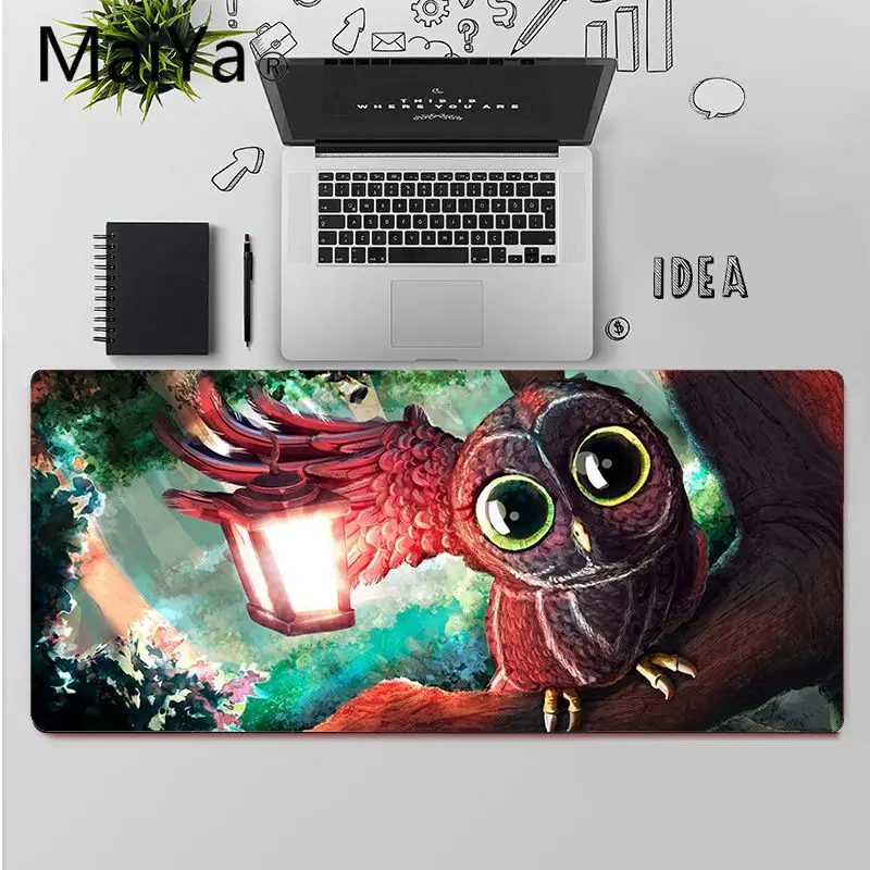 Высококачественные игровые коврики Maiya с забавными животными в виде совы коврик