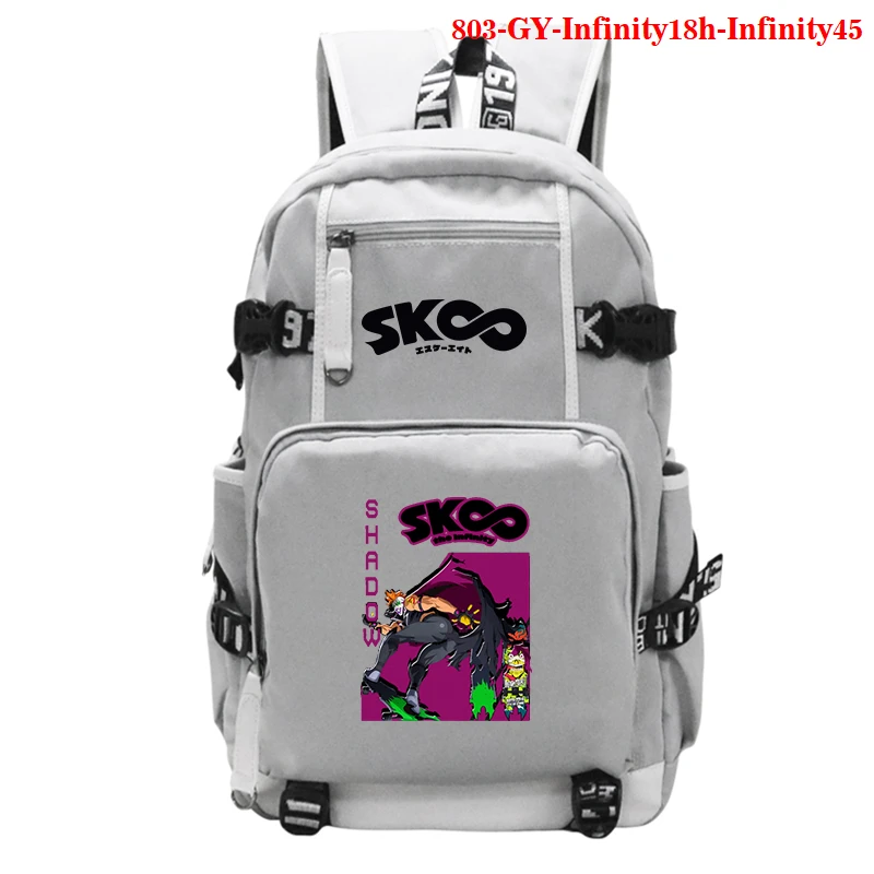 

2021 New Anime Backpack Sk8 The Infinity Teenager Cosplay Travel Bags Laptop Rucksack Sk8 Boys Girls Bookbag Students School Bag