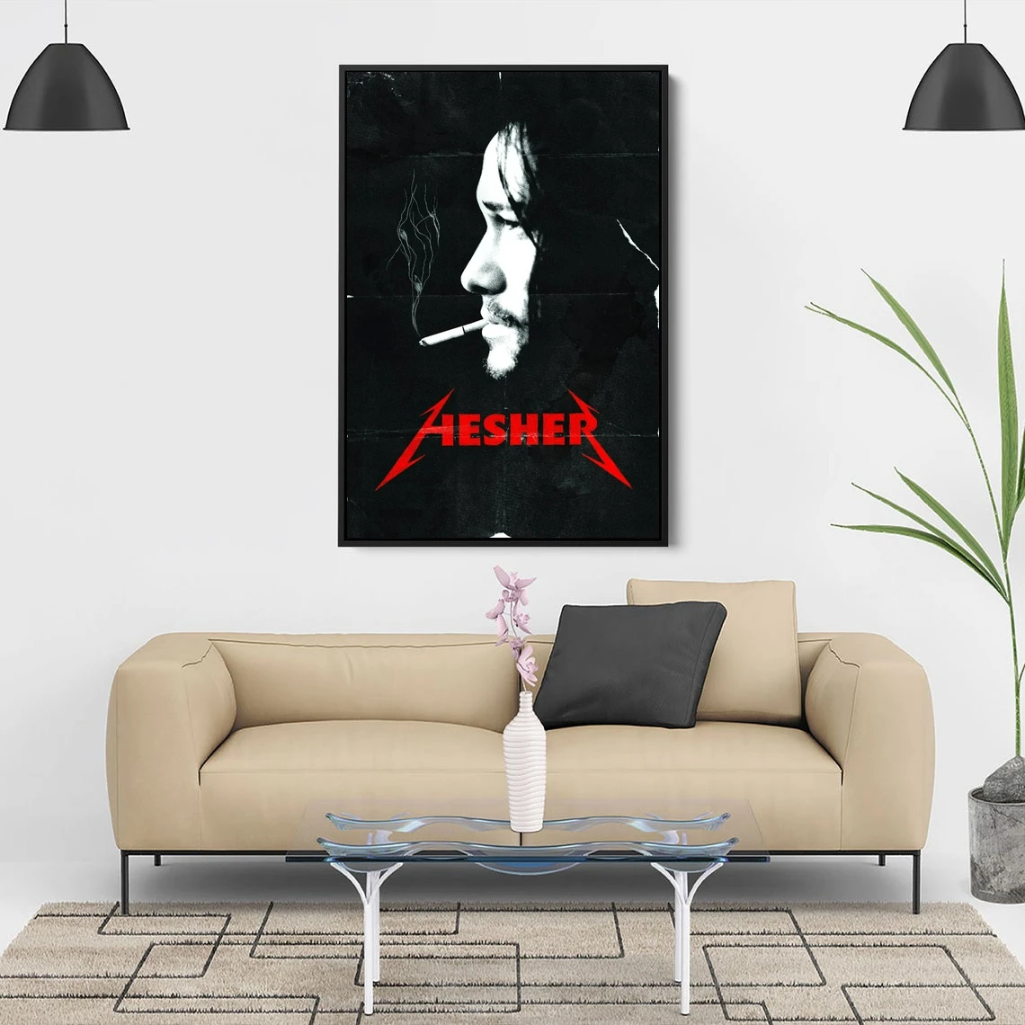 Плакат с фильмом Hesher печать на холсте настенная живопись украшение для дома (без