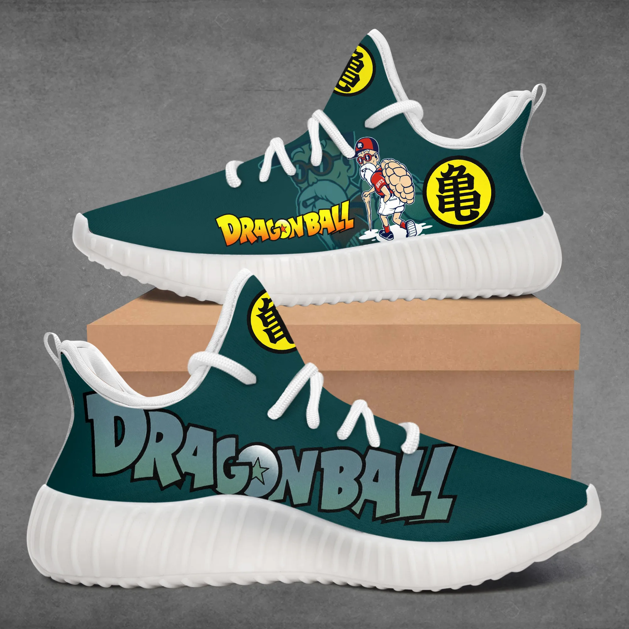 

Custom Sneaker Block Running HD Printing Shoes LOGO DRAGONBALL-Kame-Sennin