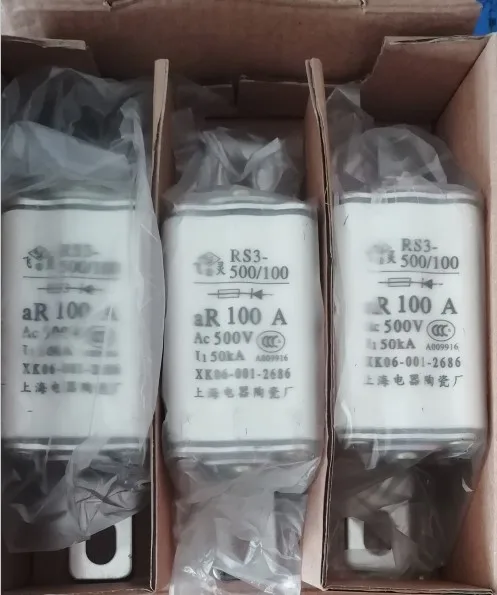 Предохранители: RS3-500/100 100А 500В / RS3-100 80А RS3 RGS30C 30А вкл.