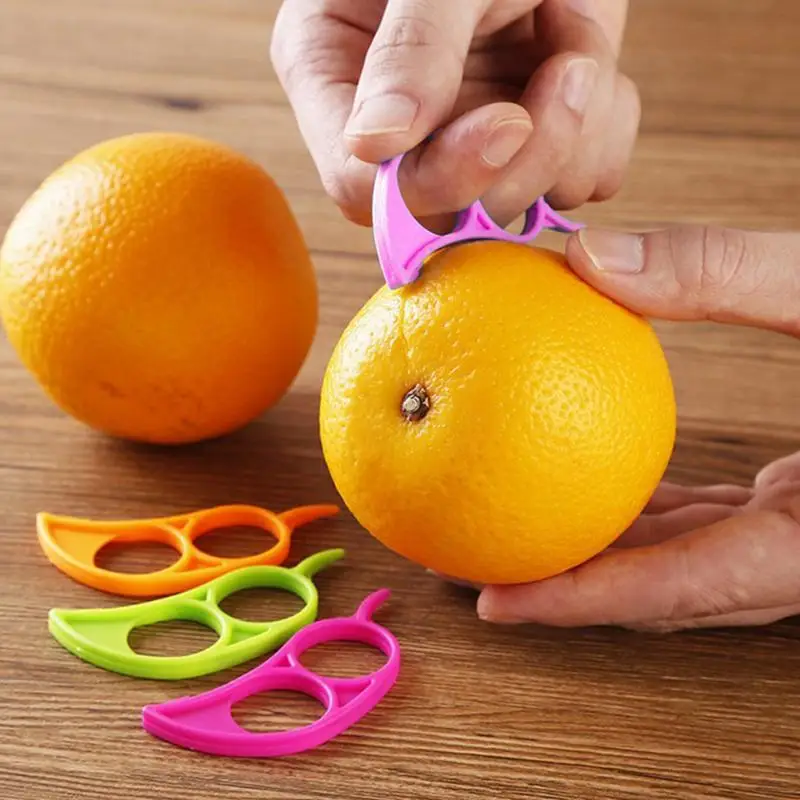 Пластиковый инструмент для чистки цитрусовых удаления апельсина лимона
