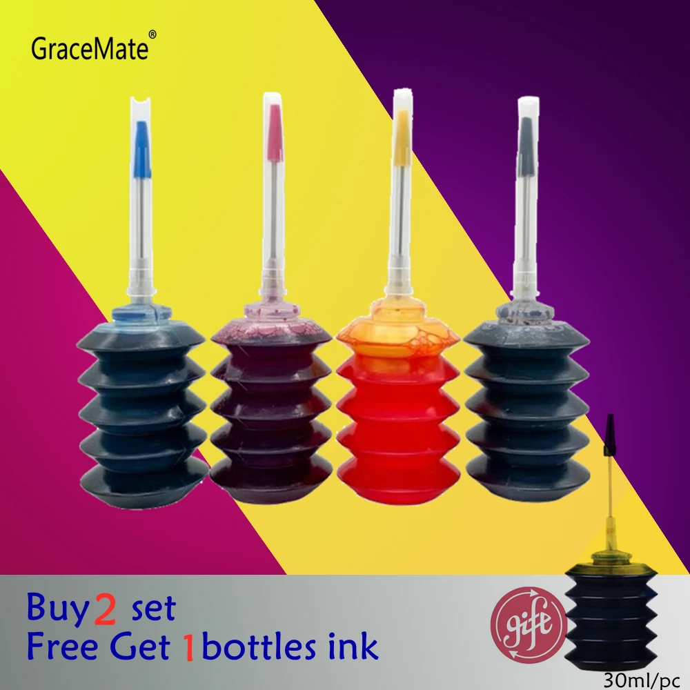 

30ML Ink Universal Refill Ink Kit Replacement for Hp 953 Ink Cartridge Ciss for 8218 8710 8715 8718 8719 8720 8725 8728 printer