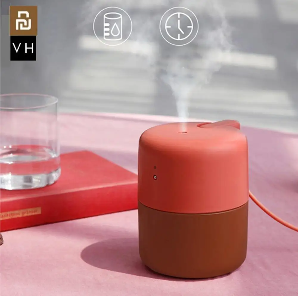 

3Colors Xiaomi VH USB Air Humidifier 420ML quiet Air Purifying Touch control protable for Air-conditioned rooms Office household