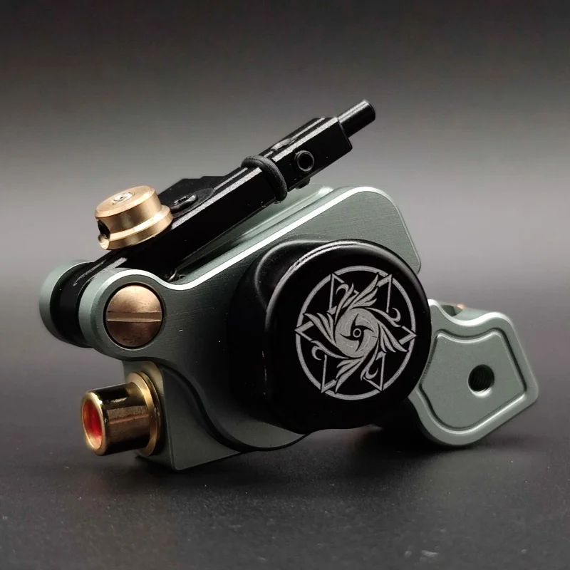 Custom Handmade Spring Coil Type Rotary Tattoo Machine Adjustable Armature Bar Powerful Motor | Красота и здоровье
