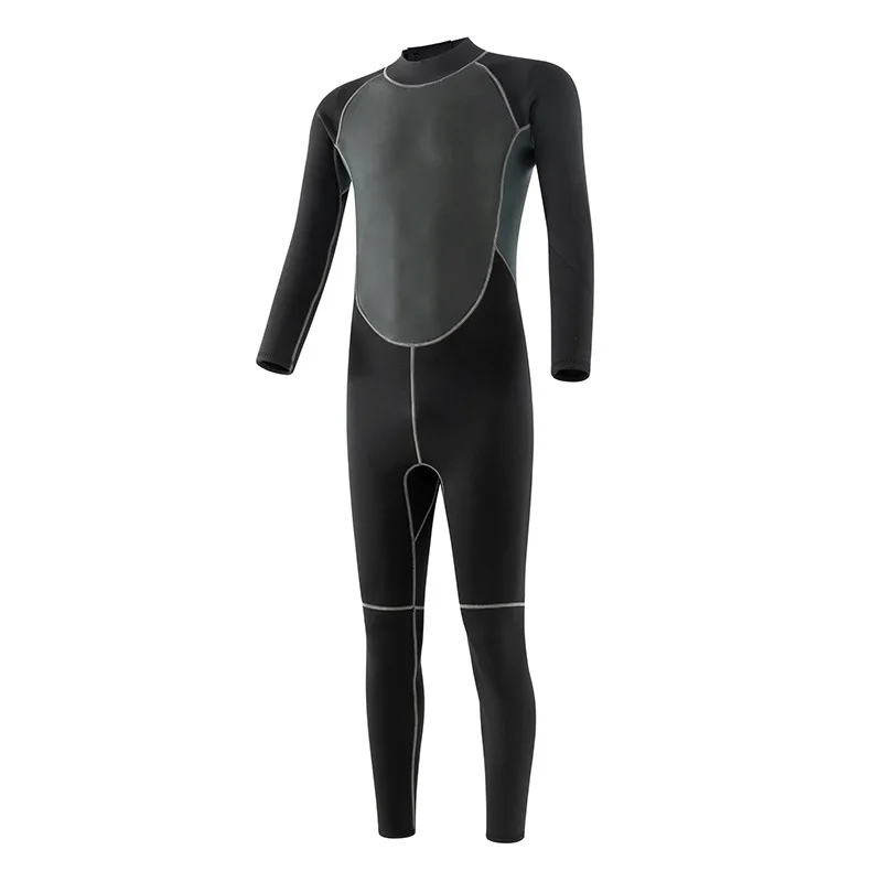 3MM Neoprene Wetsuit Scuba diving suit men spearfishing Snorkeling wetsuit winter thermal swimsuit Long sleeved one-piece suit