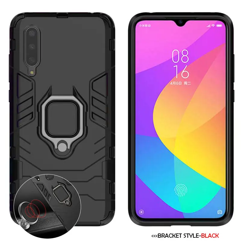 F7-Black XSDTS противоударный чехол для Xiaomi mi CC9 CC9E 9 Pro mi 9 SE A3 Lite 9T Note 10 Магнитный чехол для телефона - Цвет: F7-Black