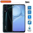 2 шт. закаленное стекло для Vivo Y30 стекло Защита для экрана для Vivo Y30 Y 30 VivoY30 стеклянная пленка 6,47 дюйма