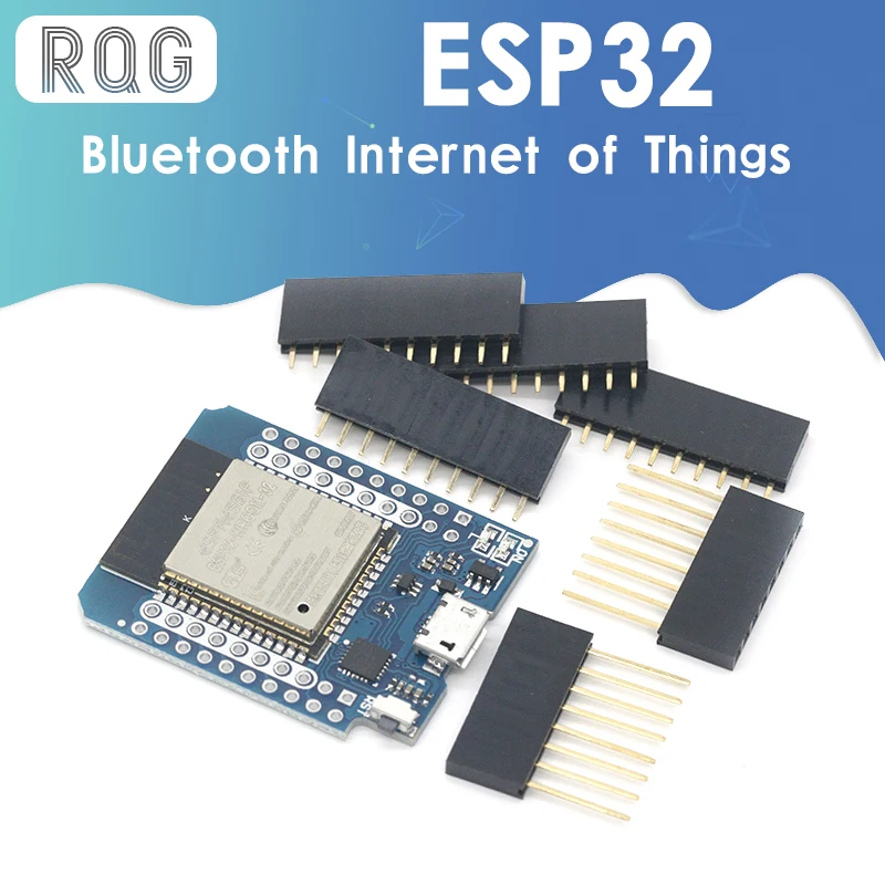 

5PCS/LOT LIVE D1 mini ESP32 ESP-32 WiFi+Bluetooth Internet of Things development board based ESP8266 Fully functional