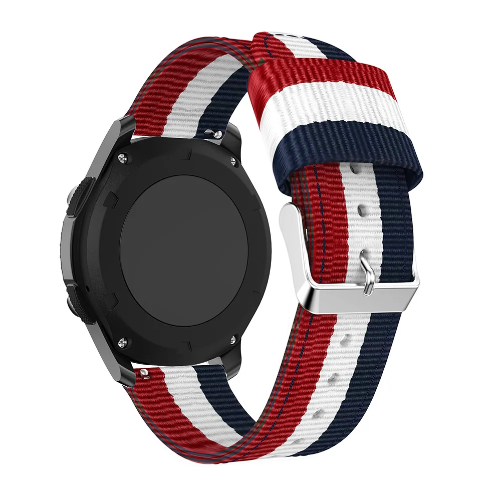 Ремешок нейлоновый для Samsung Galaxy Watch 46 мм регулируемый браслет Gear S3 New Frontier/Classic 22 |