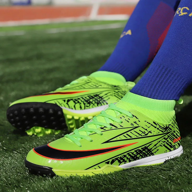Сверхтонкая Мужская Уличная футбольная обувь для мальчиков мужские спортивные