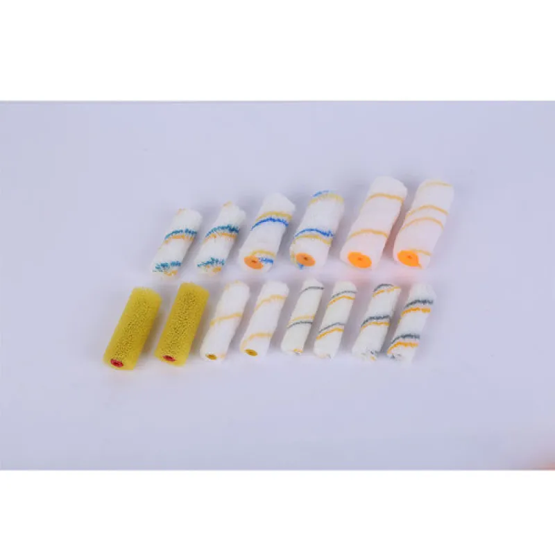 

Little finger mini drum brush head repair corner wool cotton thread paint coating small roller brush 4 inches drum brush head