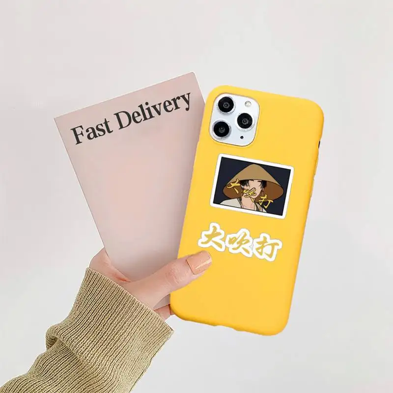 

Agust D suga Phone Case Candy Color Yellow for iPhone 11 12 pro XS MAX 8 7 6 6S Plus X 5S SE 2020 XR