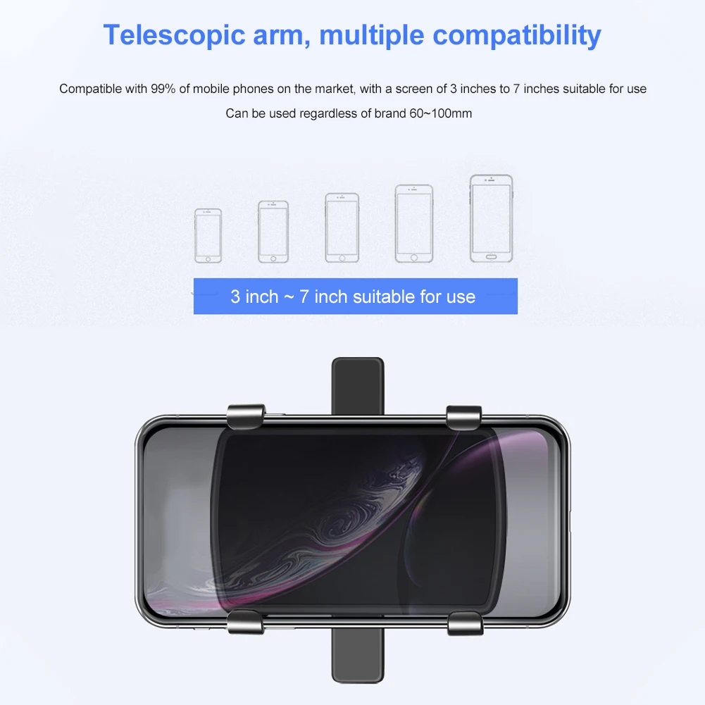 

Car Phone Holder Dashboard Rear View Mirror Sunshade Baffle Fashionable and convenient Phone Holder Universal