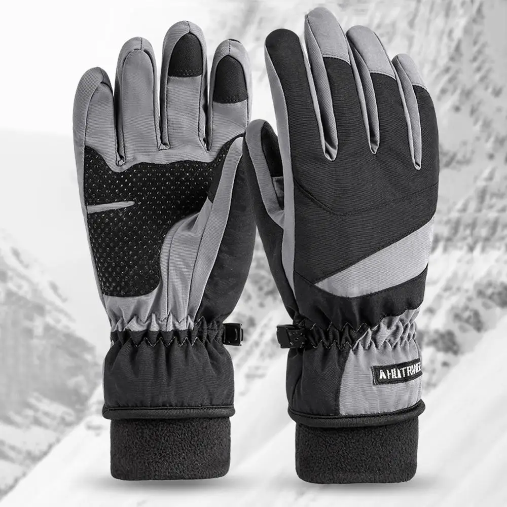 

100% Winter Ski Cycling Gloves Windproof Outdoor Sport Ski Gloves For Bike Bicycle Scooter Motorcycle Warm Non-Slip Glove