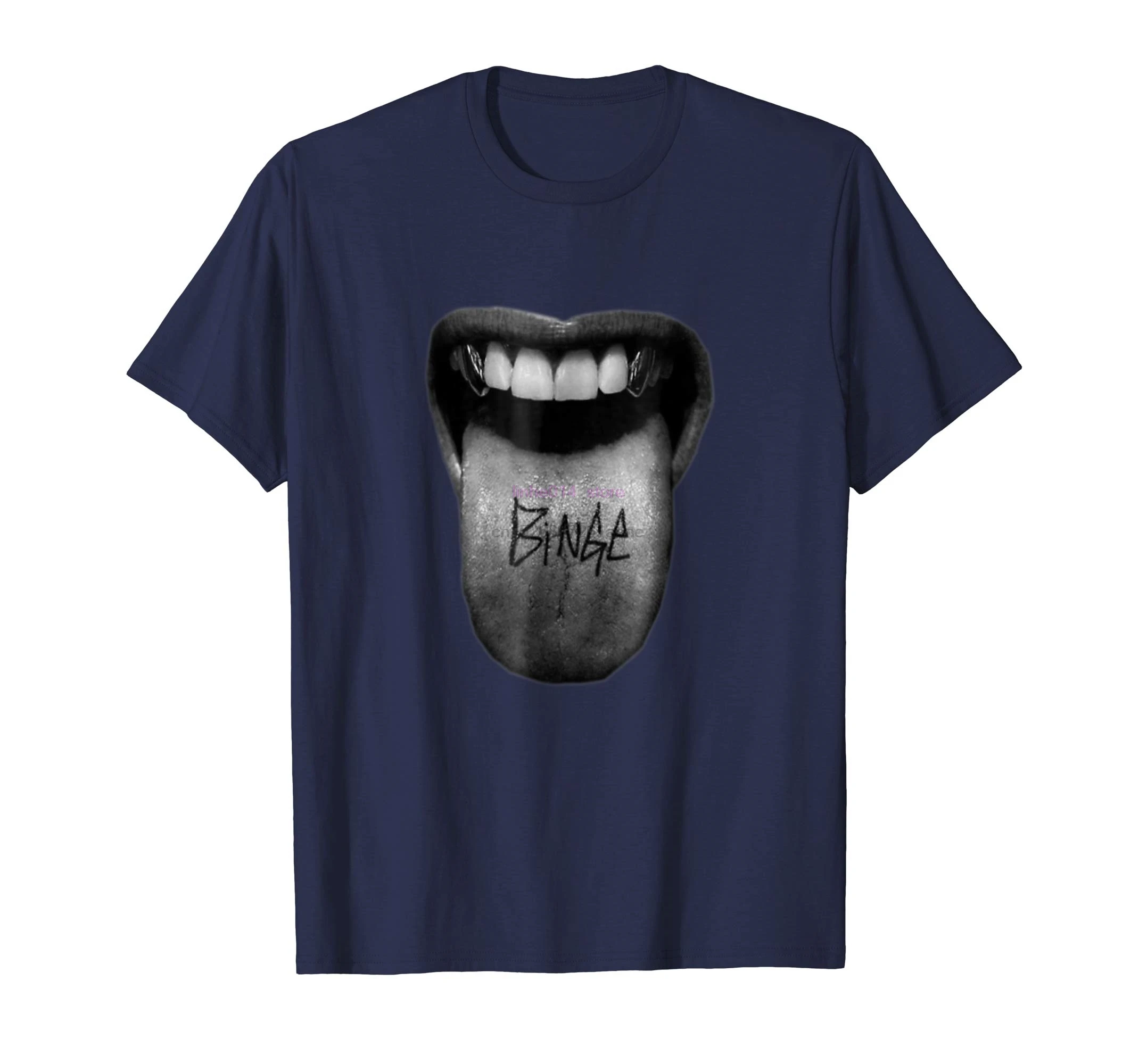 

GILDAN brand men shirt MGK Binge tshirt Halloween Rapper Gift
