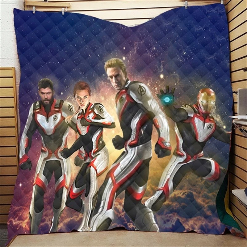 Домашнее покрывало с 3D принтом Endgame одеяло королевского размера для детей и