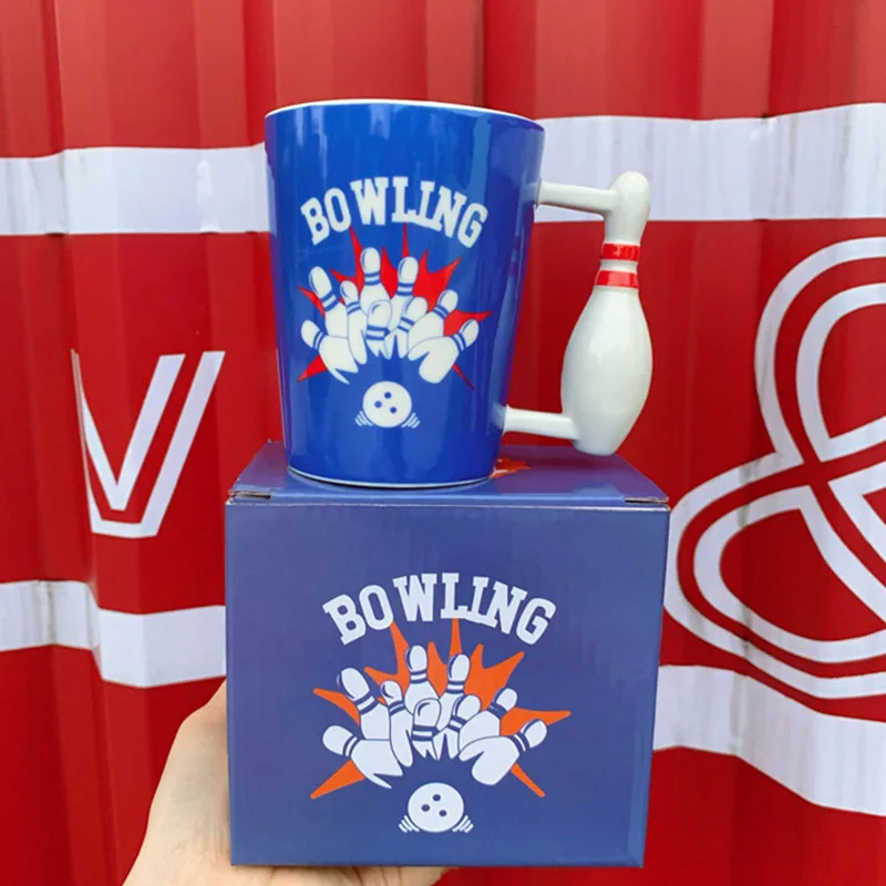 1 шт. новые творческие 350 мл боулинг ручка Кофе воды Чай кружка утро молоко