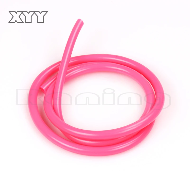 1М Нейлоновый мотоциклетный шланг для бензина, топливной линии, трубки для мини-мотоцикла, газа, масла, зеленого, красного, белого, оранжевого, розового, голубого цвета.