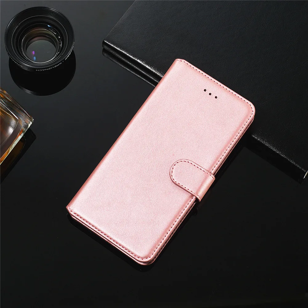 Rose Gold Кожаный флип-чехол для samsung S10 чехол для samsung Galaxy S7 край S8 S9 S10 S11 плюс S11E S10E M10 M10S M20 M30 M40 Чехол-бумажник - Цвет: Rose Gold