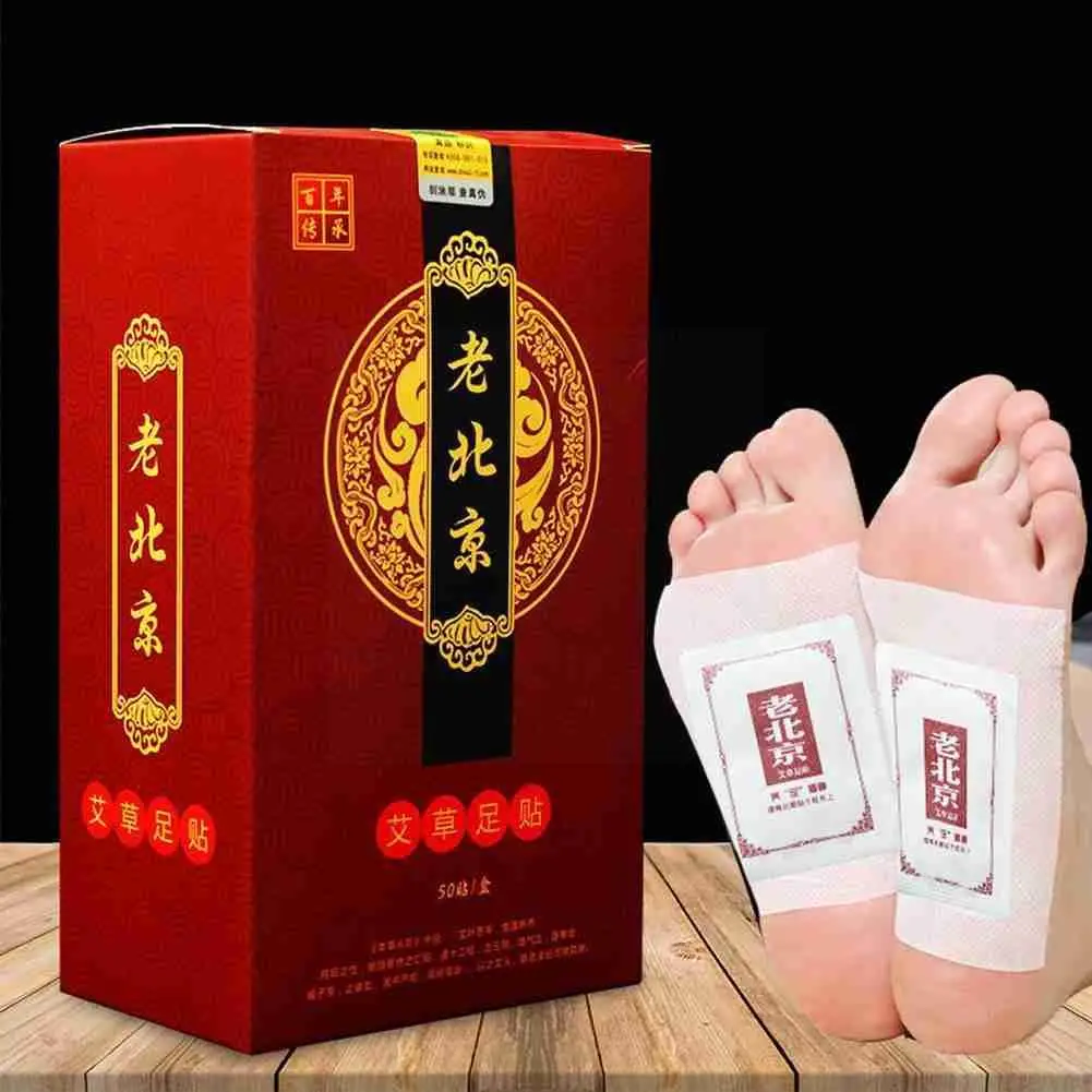 

2021 50 Stickers Wormwood Foot Manufacturers Stickers Of Foot Lazy Cleansing Care Soles Sleep Foot Tool Stickers Moxa Safe U9D6