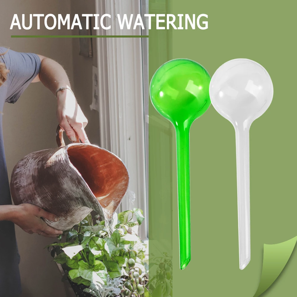 

Auto Drip Irrigation Ball Watering Device Garden House Waterer Water Cans Imitation Glass Flower Water Dropper