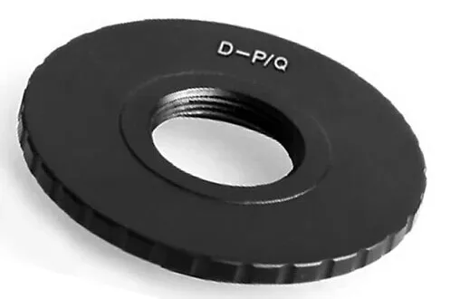 Переходное кольцо D-pq для крепления 8 мм cine/film cctv Movie lens к Pentax Q P/Q PQ Q10 Q7 Q-S1 камере |