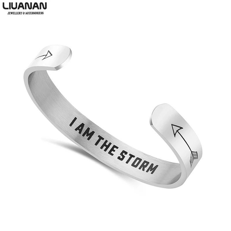 Женский широкий браслет Я шторм 10 мм|Браслеты| |