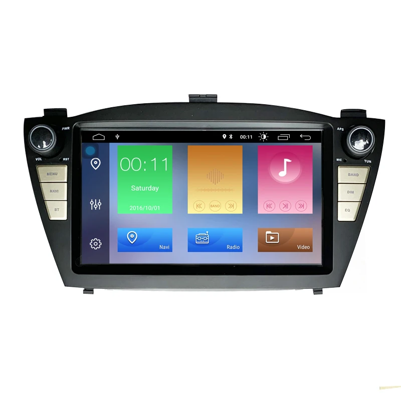 Автомобильный мультимедийный плеер с сенсорным экраном DSP Carplay 2 Din Android GPS для Hyundai