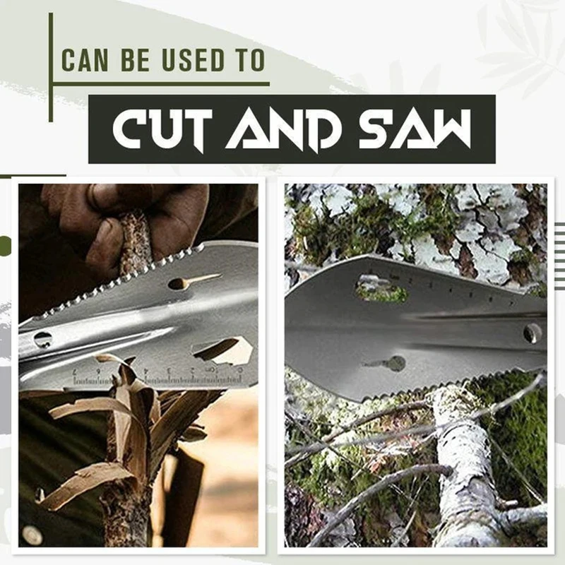 Многофункциональная портативная легкая Мини-Лопата для походов и кемпинга