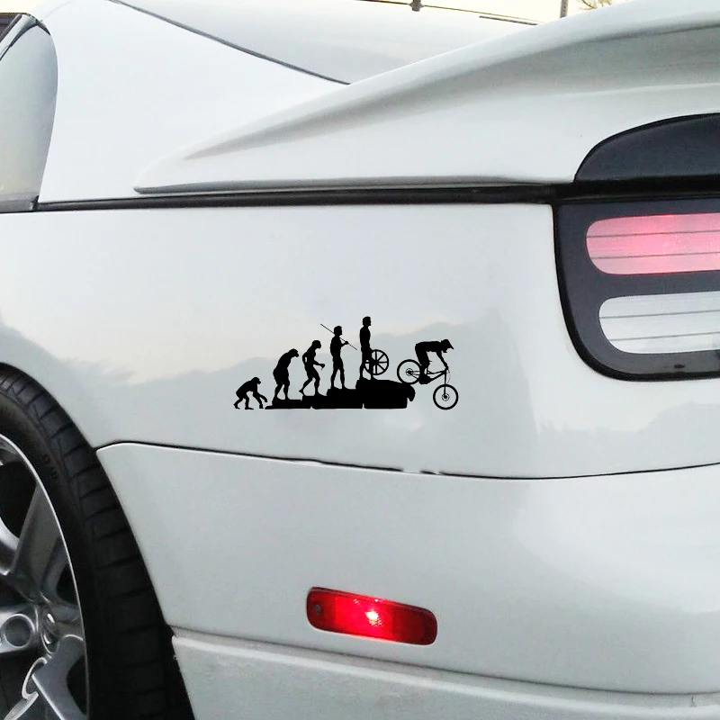 Интересные наклейки на горный велосипед и автомобильные аксессуары покрывающие