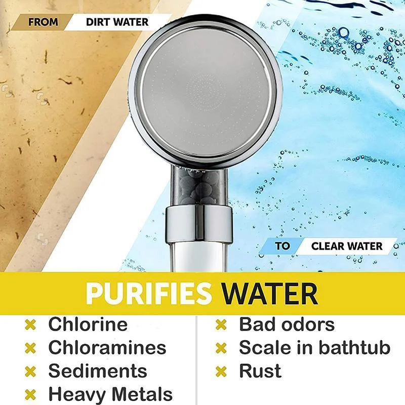 Домашний Волшебная Лейка для душа из Насадки Ванная комната фильтр лейки душ