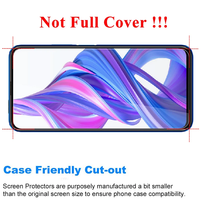 1/2 шт. Защитное стекло для Huawei Honor 20 Pro 9 Lite 8 защиты экрана на 10i 10 30i 20i 30 закаленное