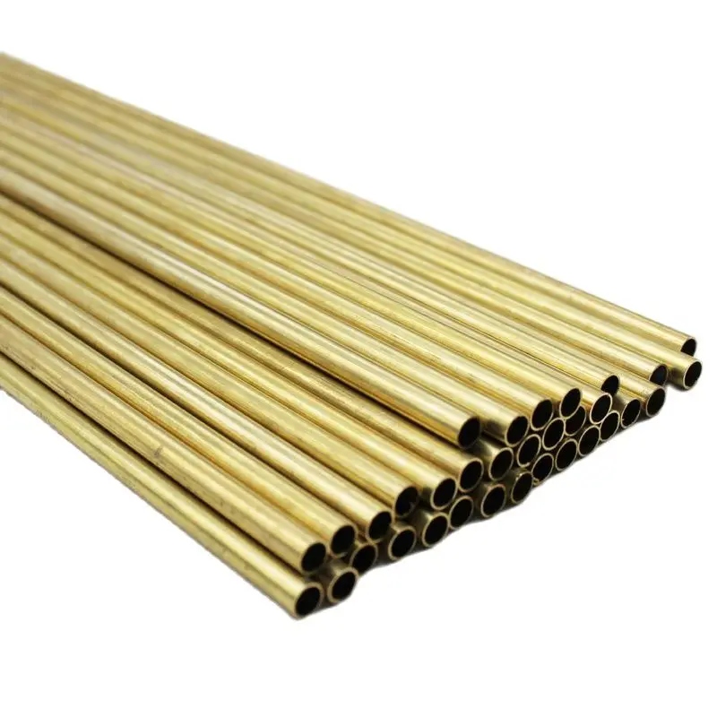 Wholesale 50pcs Brass Tube Outer Diameter 2mm Long 500mm Wall 0.5mm