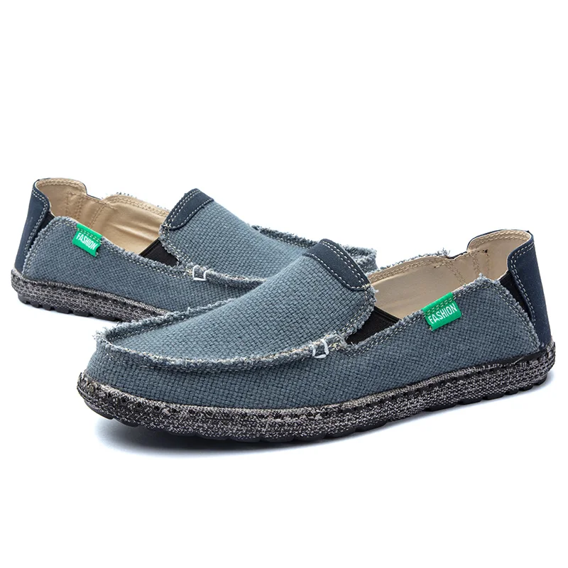 DM47 повседневная мужская обувь из холстины Большой Размеры Большие размеры 39-47