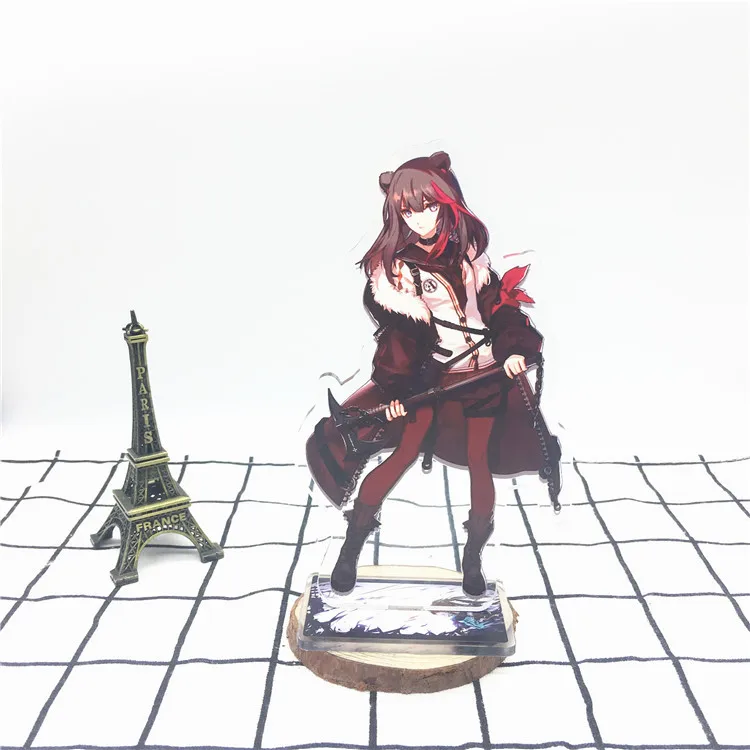 Игра Arknights брелок Amiya Angelina Hoshiguma Соловей осада Техаса Lappland милый забавный мультфильм акриловый брелок ювелирные изделия - Цвет: 5