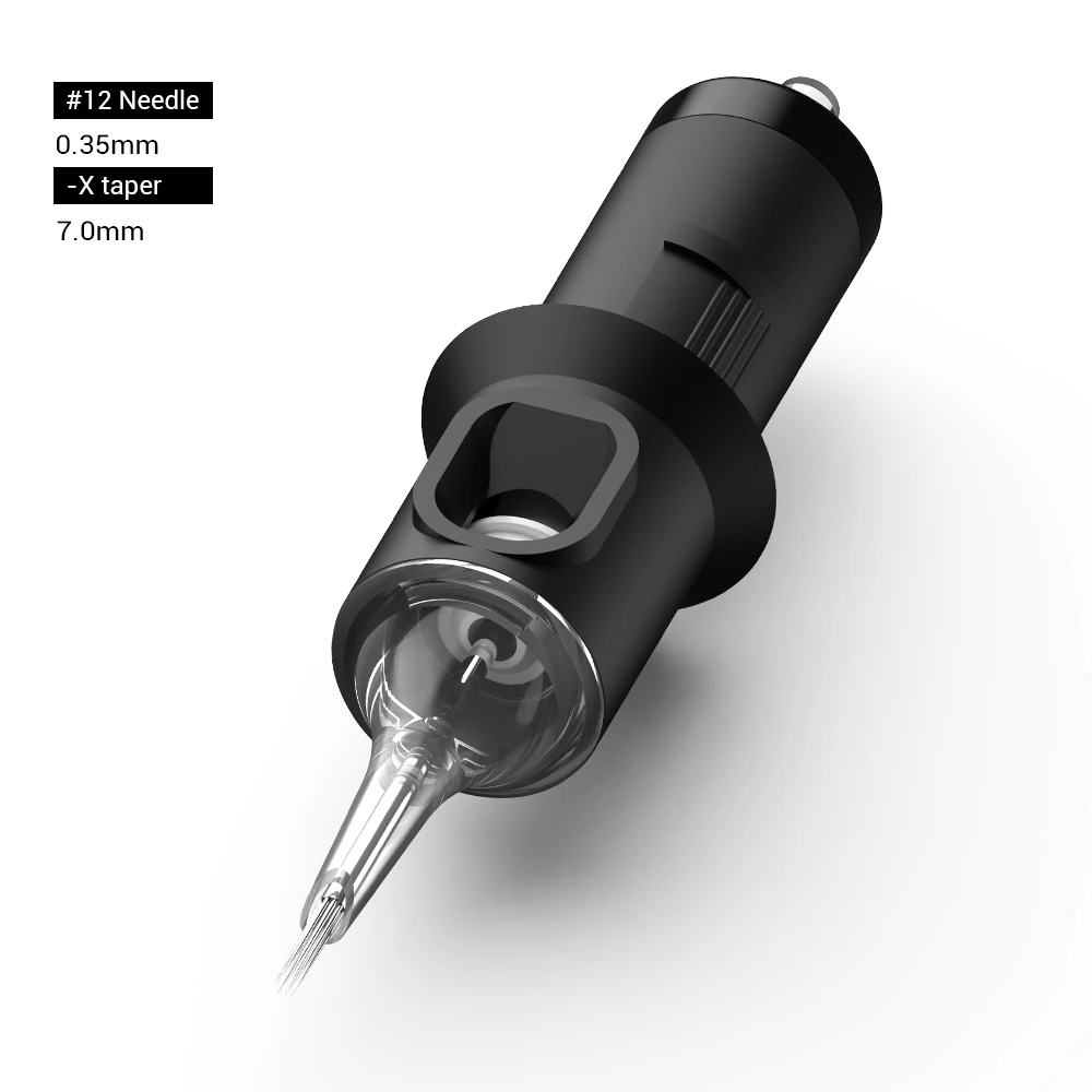 Картридж с иглами для татуировок Черная пятница 20 шт. Круглый лайнер № 10 (игла 0 30