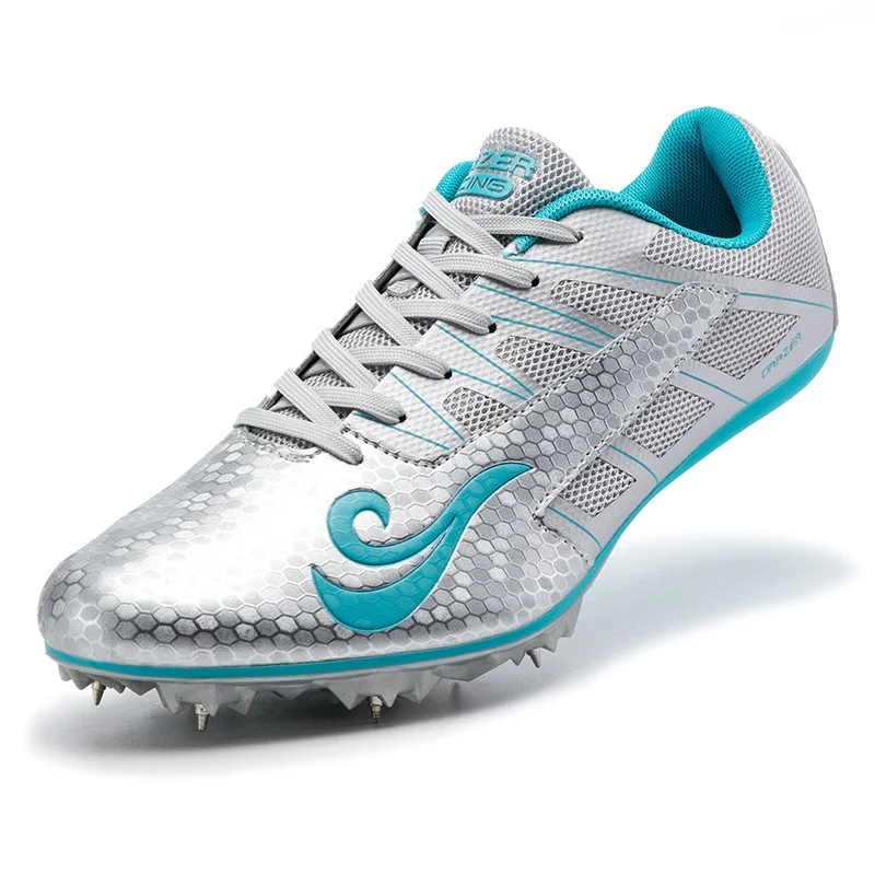 Трековая обувь унисекс для спортсменов шпильки бега шипы обуви прыжков размер 35 45 (плюс пара шипов)|Обувь с