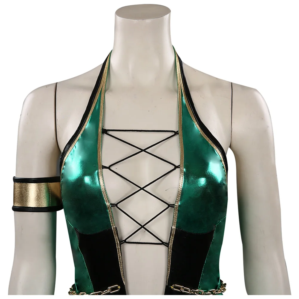 

Mortal Kombat Jade Cosplay Costume Outfits Halloween Carnival Suit